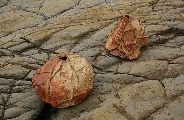 Kimmeridge Pots in Kimmeridge Bay