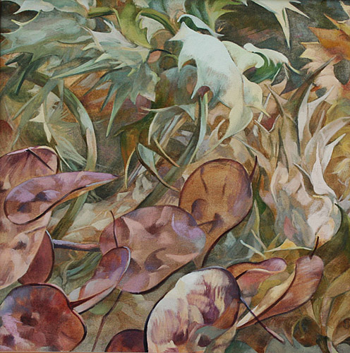Flower oil painting