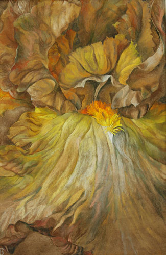 Swept Glory flower pastel